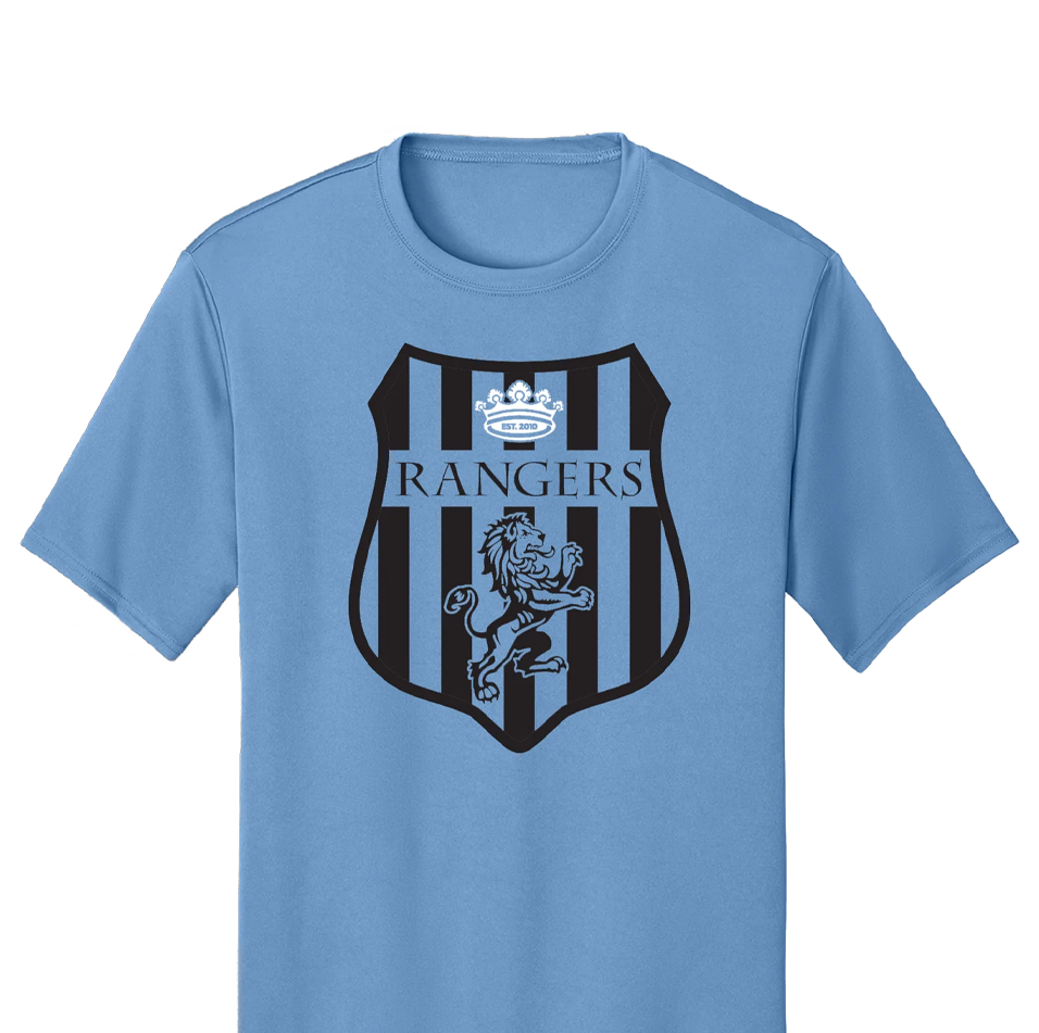Rangers Shield Dry Fit Performance Tee