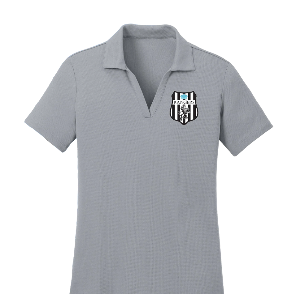 Womans Rangers Shield Dry Fit Performance Polo